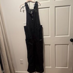 Men’s Sz medium Arctix Black Insulated snow ski Bib Overalls